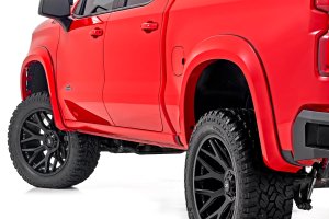 Chevrolet Silverado 1500 LTD Fender Flares - Rough Country - Sport - White Sands - 4WD - 2022+